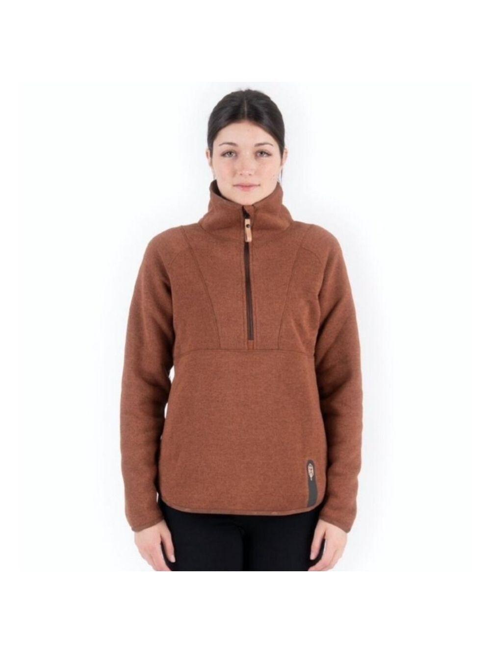 Indygena/Indyeva Hiti Women's Half Zip Polartec Pullover Sweater Medium $139